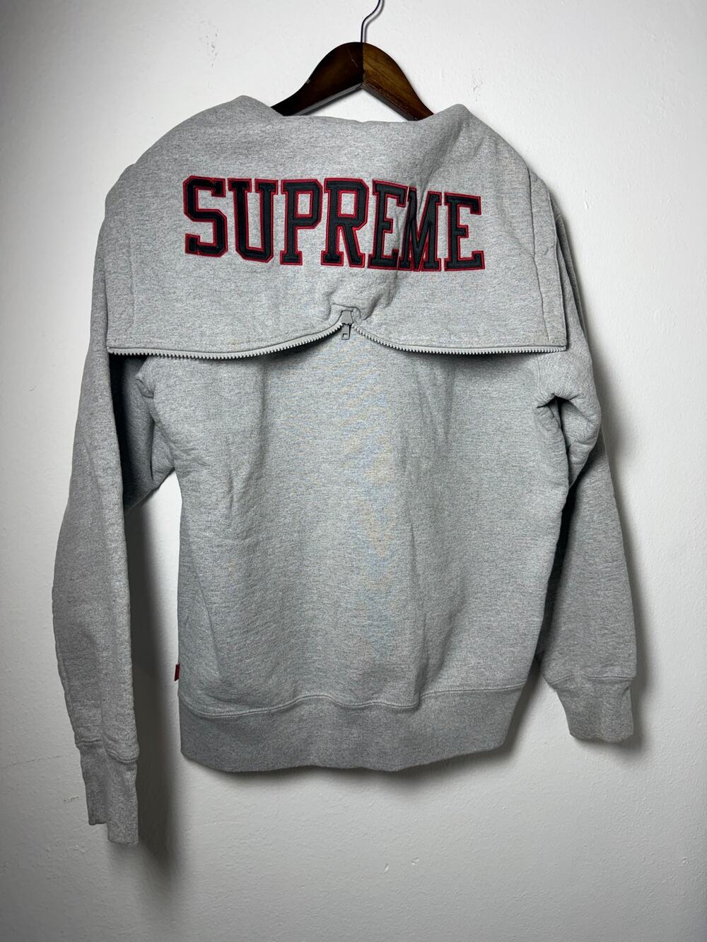Supreme Split Hood Zip-Up Sweatshirt